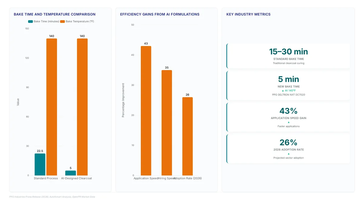 Predictive modeling cuts clearcoat testing time