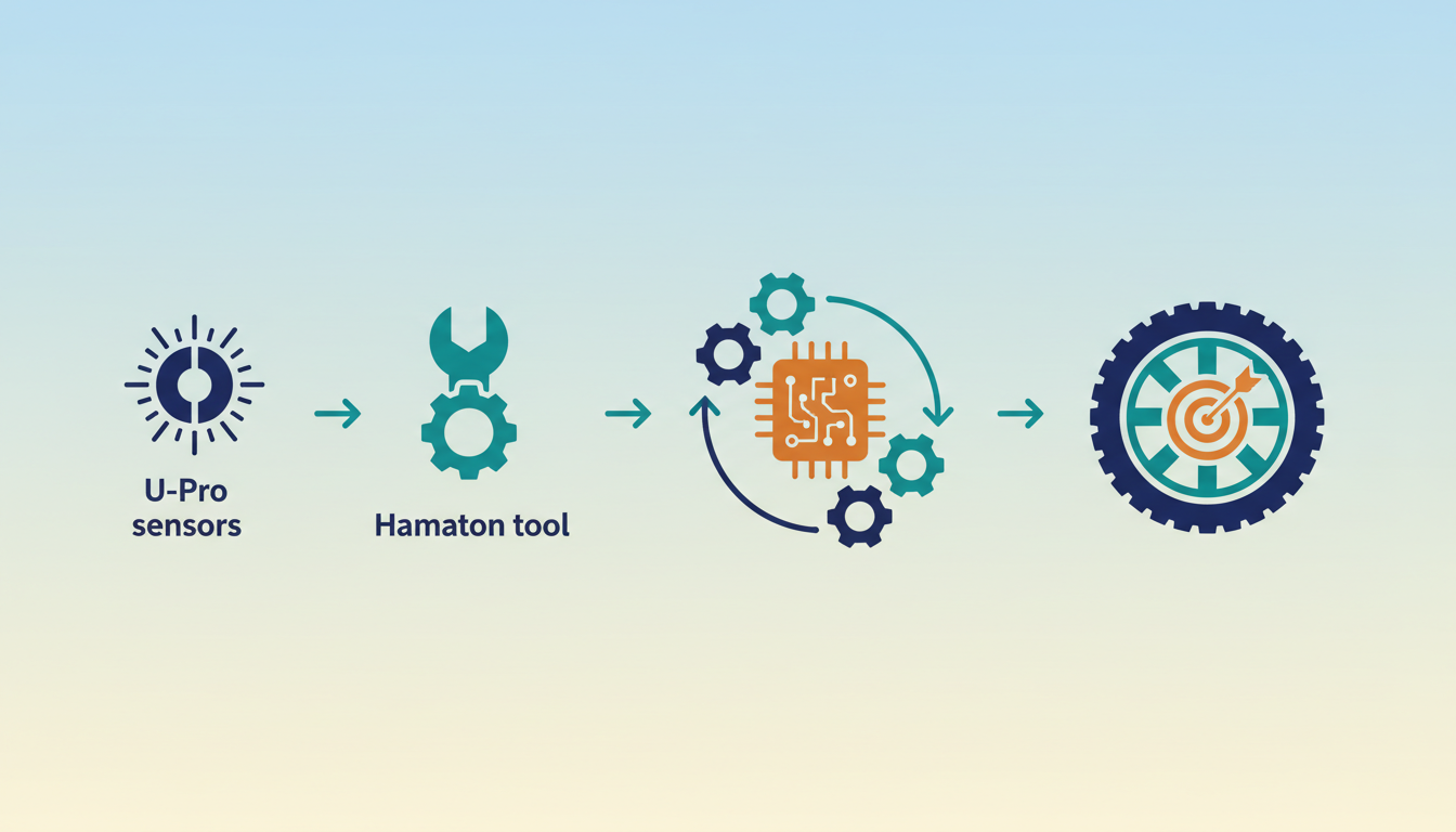 Conceptual illustration for Operational Efficiency Gains from Integrating U-Pro Sensors into Wheel Packages