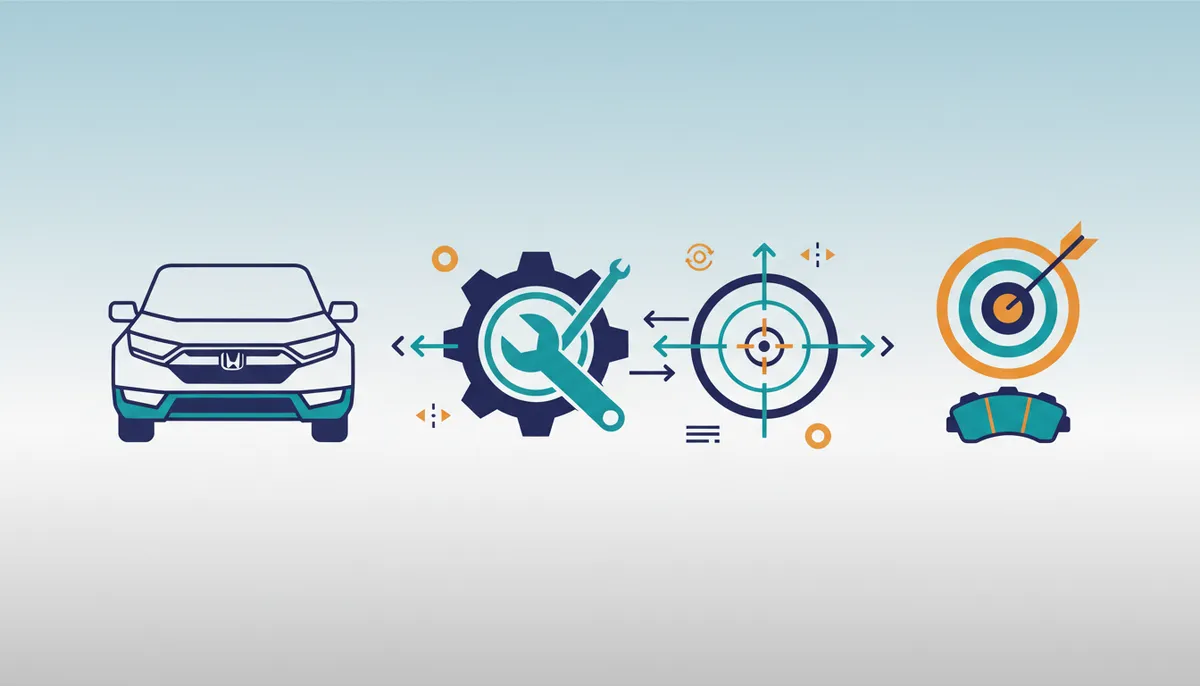 Conceptual illustration for Strategic Selection Criteria for Matching Brake Parts to Vehicle Applications