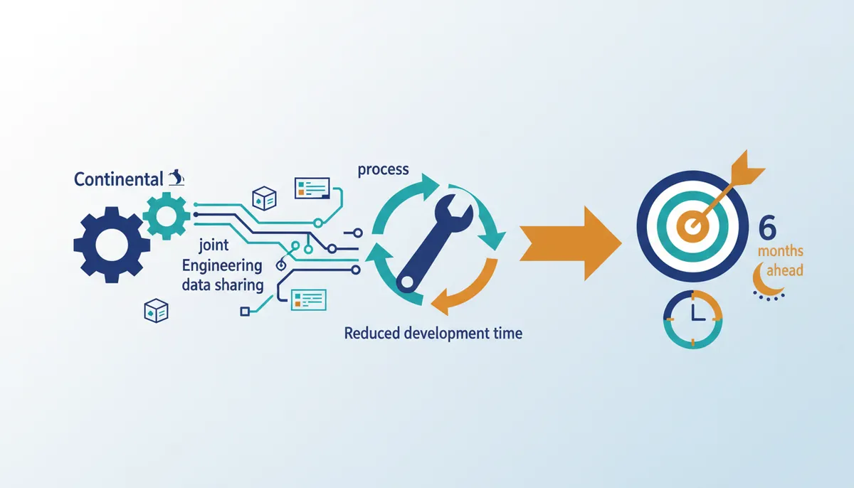 Conceptual illustration for Executing Collaborative OEM and Tire Manufacturer Development Projects