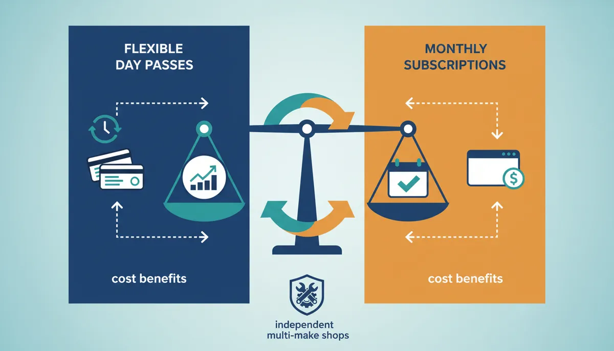 Conceptual illustration for Strategic Value of Flexible Pricing for Independent Workshops