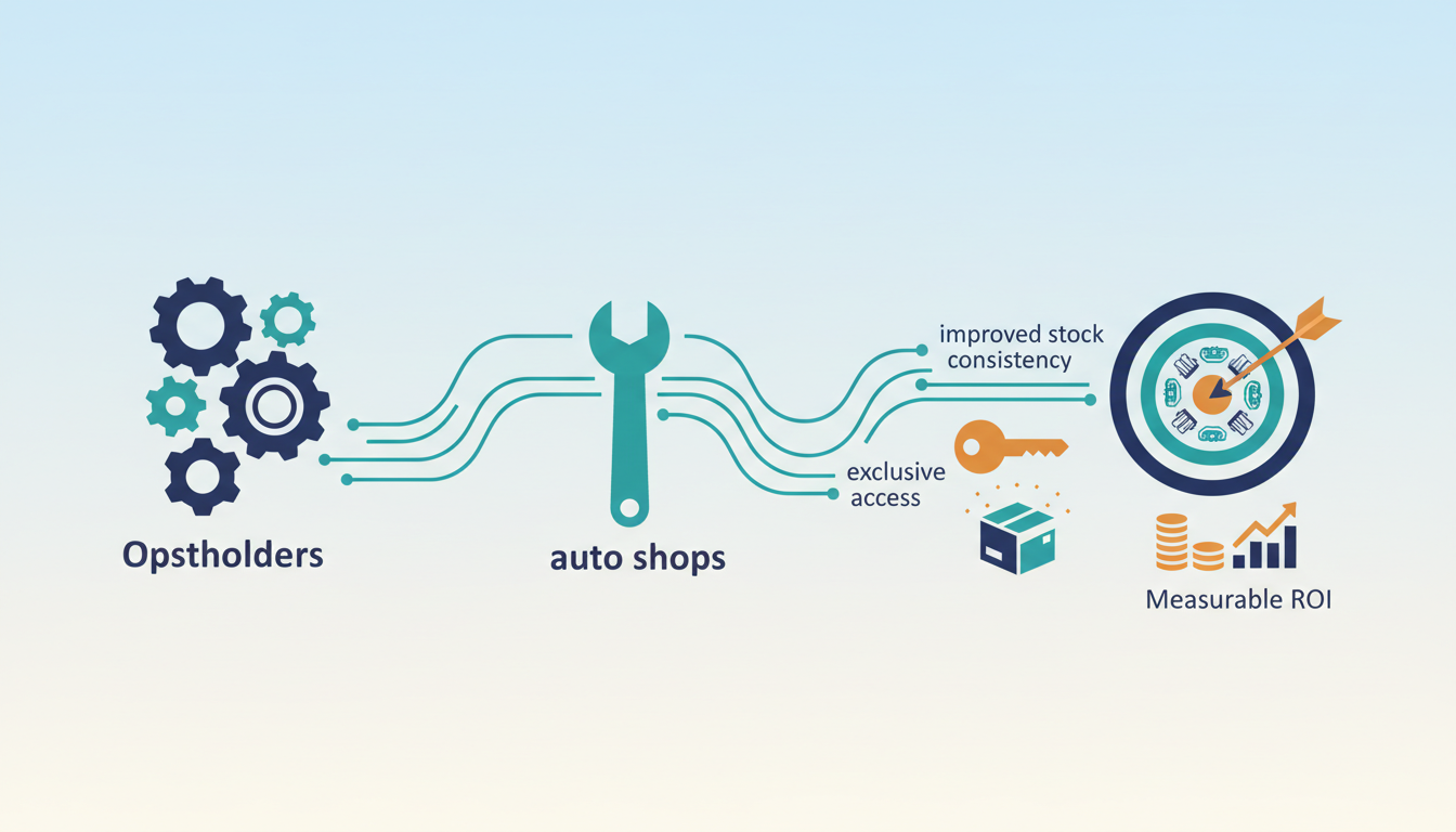 Conceptual illustration for Measurable ROI and Strategic Advantages for Auto Repair Shops