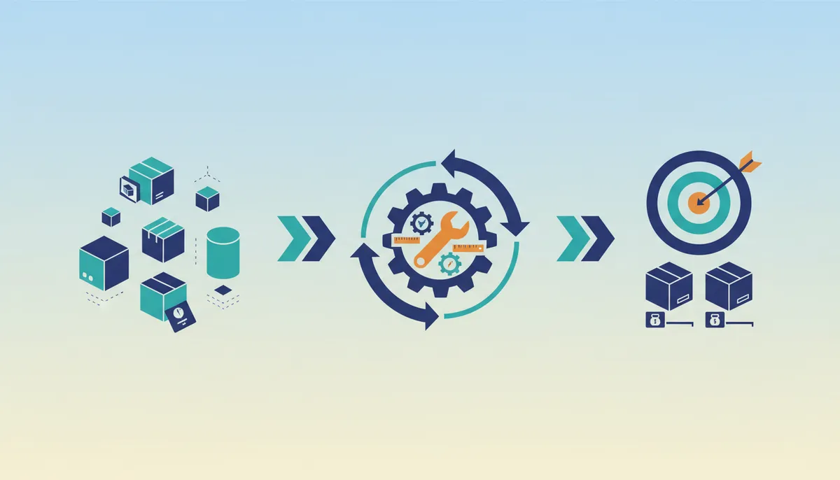 Conceptual illustration for Strategic Implementation of ACES and PIES for Catalog Accuracy and SEO Performance