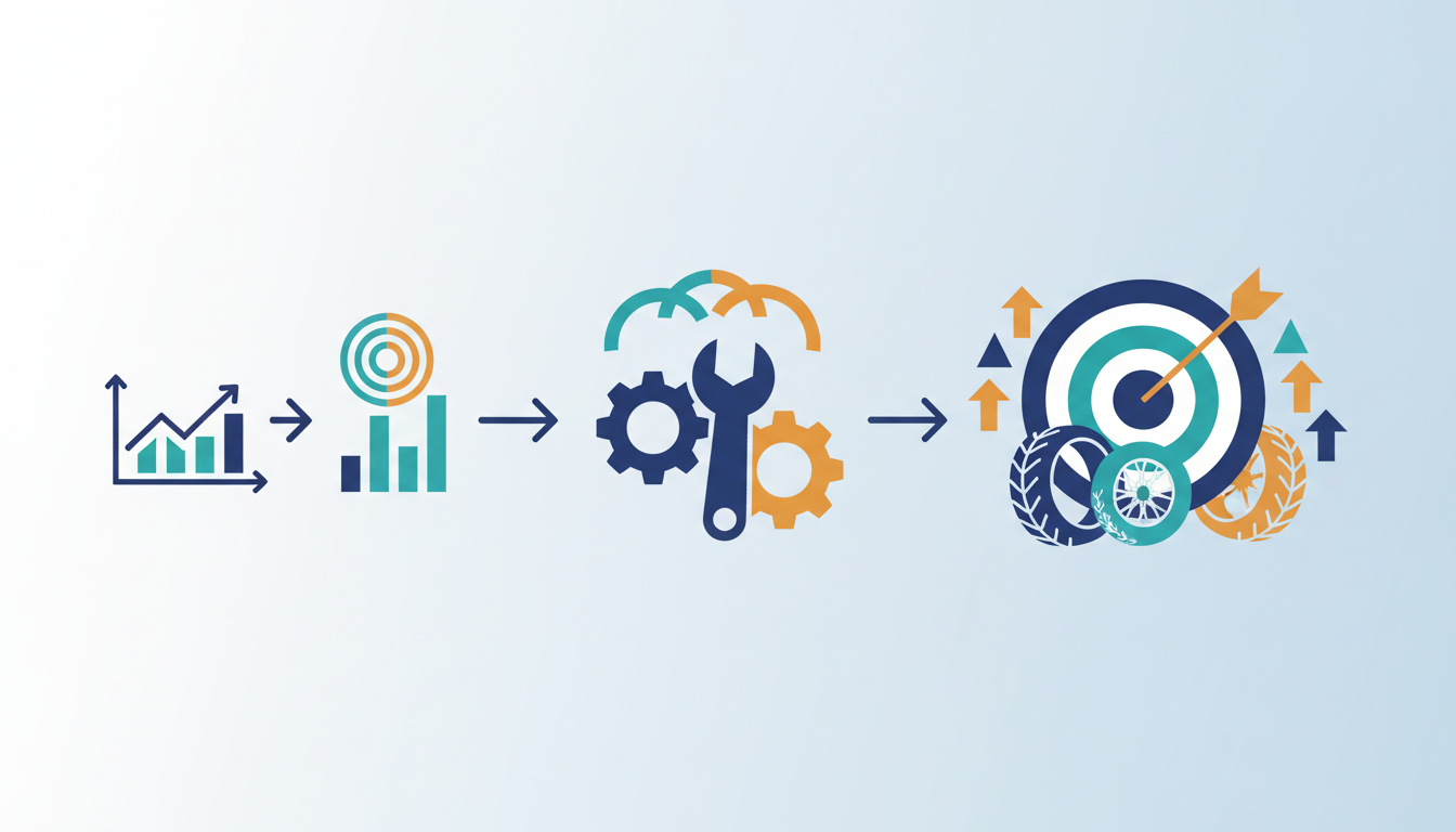 Conceptual illustration for Strategic Applications for Tire Manufacturers and Retailers