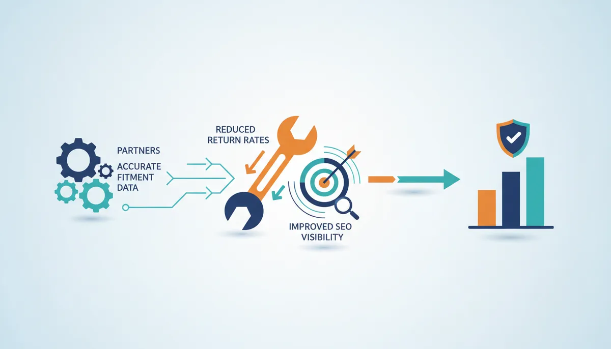 Conceptual illustration for Strategic ROI of Data Accuracy in Reducing Returns and Optimizing SEO