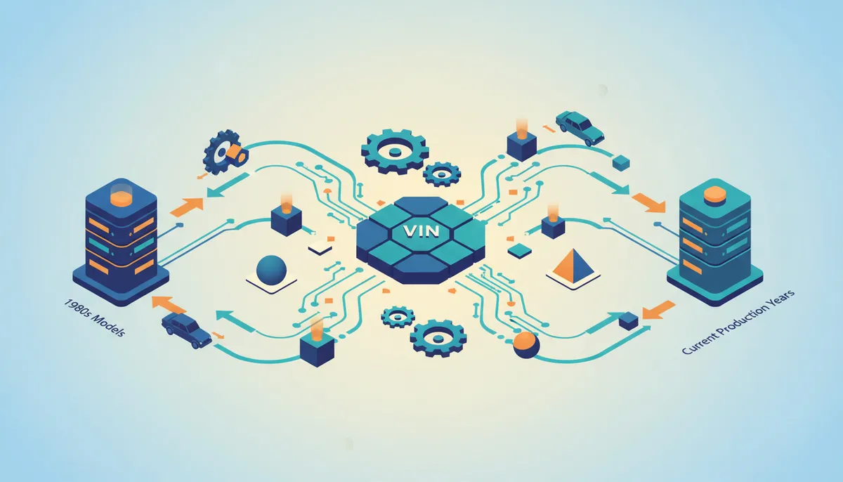 VIN decoder API data: 1980s to today