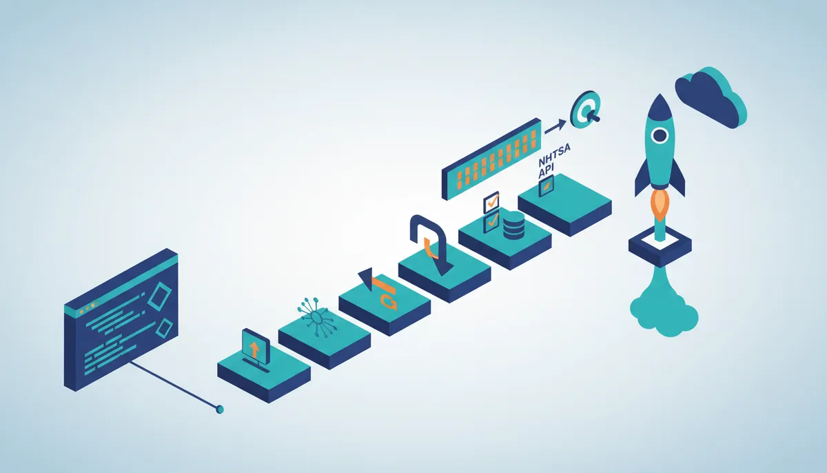 Conceptual illustration for Implementing Multi-Platform VIN Decoders Across Java Python and Android