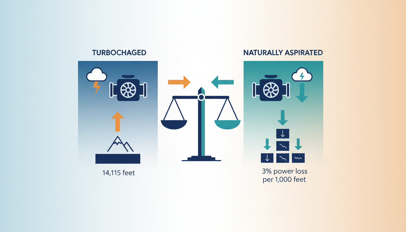 Conceptual illustration for Comparative Analysis of Turbocharged and Naturally Aspirated