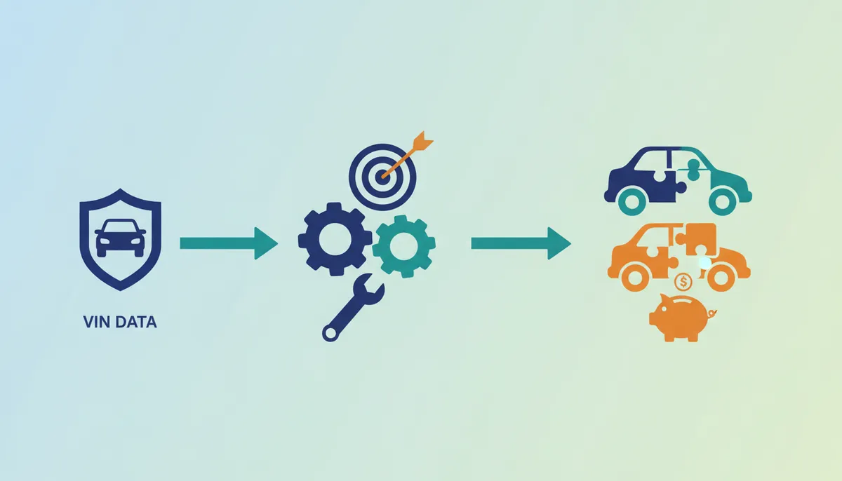 Conceptual illustration for Optimizing Parts Selection Through OEM and Aftermarket Analysis