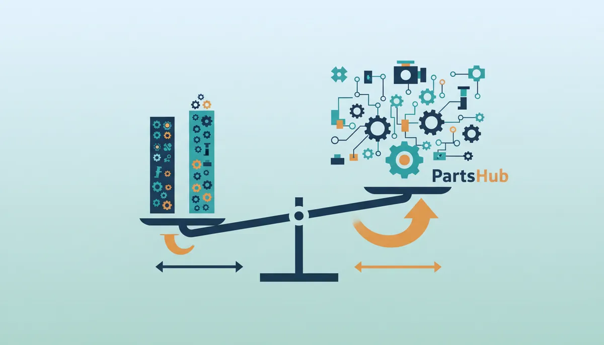 Conceptual illustration for Strategic Sourcing Decisions for Hard-to-Find Auto Parts