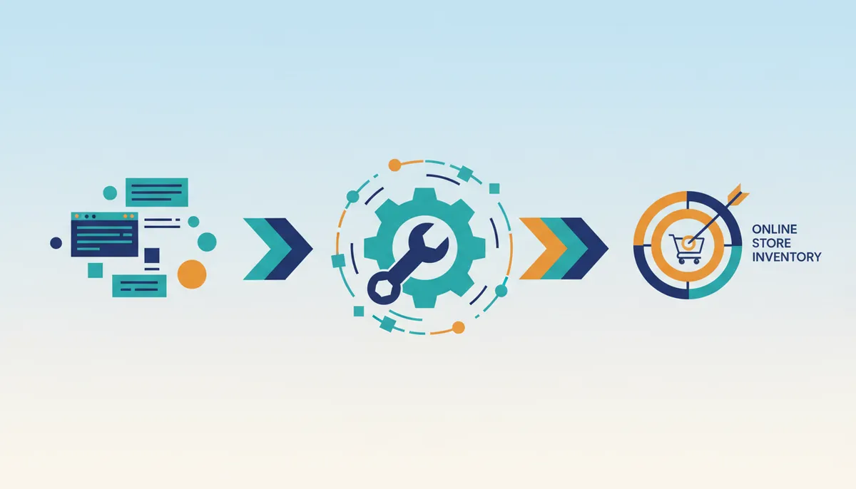 Conceptual illustration for Integrating Thorough Parts Data into E-Commerce Platforms