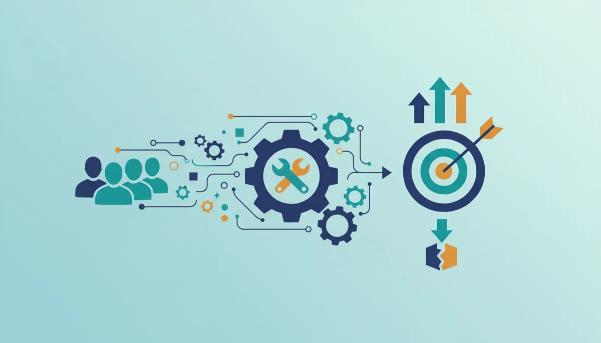 Conceptual illustration for Measurable ROI from AutoFitmentPlus in eCommerce and ERP Environments